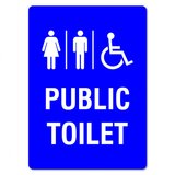 Public Toilet Sign